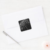 Chrysanthemum Vierkante Sticker (Envelop)