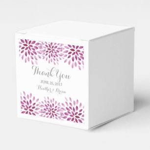 Chrysanthemum violet Aquarelle Ballotins