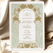 Chrysanthemum Wedding Invitations William Morris