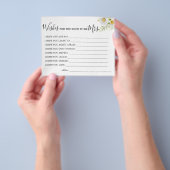Chrysanthemum wenst dat de Soon wordt Mrs. card Flyer (Hand)