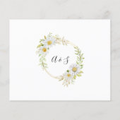 Chrysanthemum wenst dat de Soon wordt Mrs. card Flyer (Achterkant)