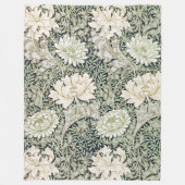 Chrysanthemum, William Morris Fleece Deken (Voorkant)