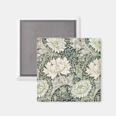 Chrysanthemum, William Morris Magneet (Voorkant / Achterkant)