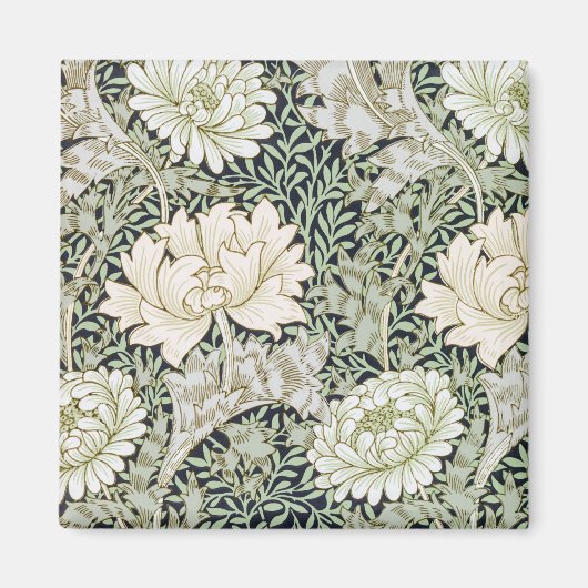 Chrysanthemum, William Morris Magneet (Voorkant)