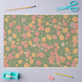 Chrysanthemumbloemen  ephemerpatroon tissuepapier (Craft)