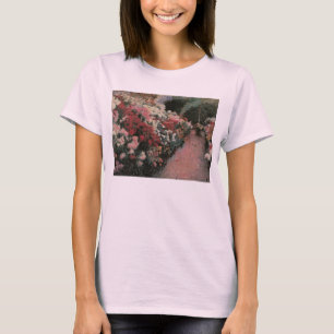 Chrysanthemums door Dennis Bunker Miller, Fijne Ku T-shirt