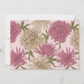 Chrysanthemums Floral Invitation (Dos)