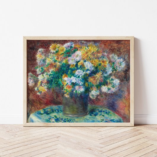Chrysanthemums | Renoir Poster