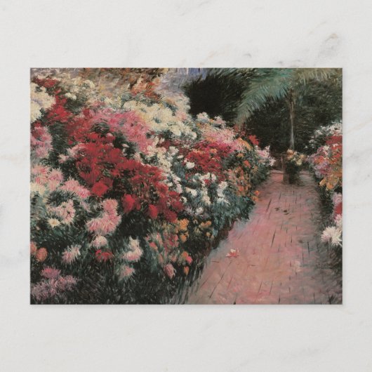 Chrysanthemums van Dennis Bunker Miller, Fine Art Briefkaart (Voorkant)
