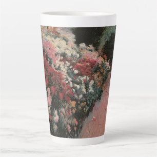 Chrysanthemums van Dennis Bunker Miller, Fine Art Latte Mok