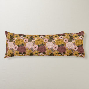 Chrysanths Print Home Makeover Artistieke Zwangers Lichaamskussen