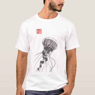 Chrysaora Jellyfish Waterverf T Shirt