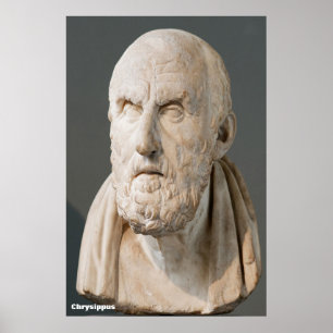 Chrysippus/Griekse filosoof Poster