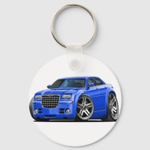 Chrysler 300 Blau Auto Sleutelhanger