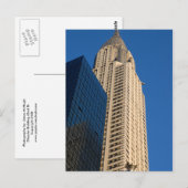 Chrysler Building 42nd St. Carte postale (Devant / Derrière)