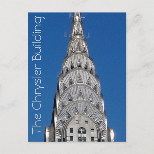 Chrysler Building Briefkaart (Voorkant)