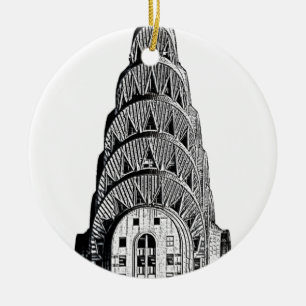 Chrysler Building Koepel Keramisch Ornament
