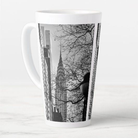 Chrysler Building Manhattan tall tall mug (Angle gauche)