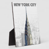 Chrysler Building New York City Fotoplaat (Zijkant)