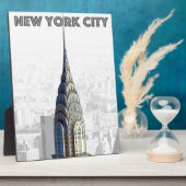 Chrysler Building New York City Fotoplaat (Zijkant)