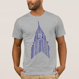 Chrysler building outline shirt