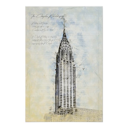 Chrysler Building Perfect Poster (Voorkant)