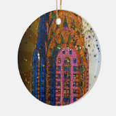 Chrysler Building Top Closeup #1 Keramisch Ornament (Links)