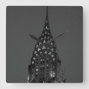 Chrysler Building Vierkante Klok