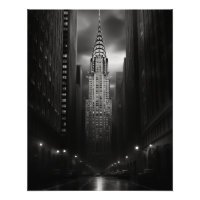 Chrysler Building Zwart-wit