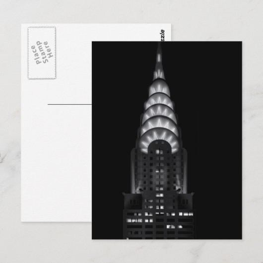 Chrysler construisant la carte postale (Devant / Derrière)