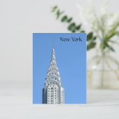 chrysler deco ny briefkaart (Staand voorkant)