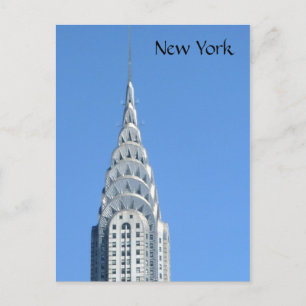 chrysler deco ny briefkaart