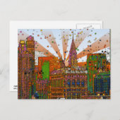 Chrysler Gebouw #2 Briefkaart (Voorkant / Achterkant)