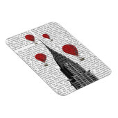 Chrysler-gebouw en Red Hot Air-ballonnen Magneet (Rechterzijde)