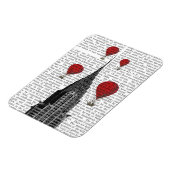 Chrysler-gebouw en Red Hot Air-ballonnen Magneet (Linkerzijde)