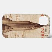Chrysler-gebouw in New York Case-Mate iPhone Case (Achterkant (horizontaal))