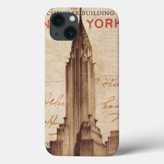 Chrysler-gebouw in New York Case-Mate iPhone Case (Achterkant)