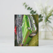 Chrysler klassieke auto uit 1950 briefkaart (Staand voorkant)