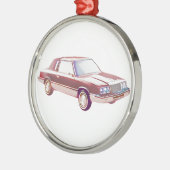 Chrysler LeBaron 1983 Metalen Ornament (Links)