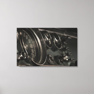 Chrysler New Yorker Dashboard Canvas 1964