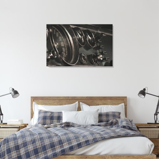 Chrysler New Yorker Dashboard Canvas 1964 (Insitu (Slaapkamer))
