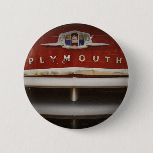 Chrysler Plymouth Ronde Button 5,7 Cm