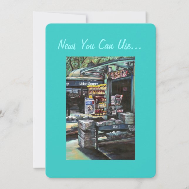 Chrysocolia Morning, Union Square, NYC (Voorkant)