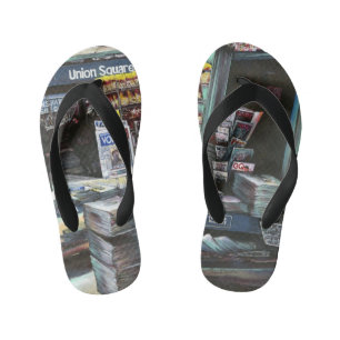 Chrysocolia Morning, Union Square, NYC Kinder Teenslippers