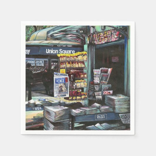 Chrysocolia Morning, Union Square, NYC Servet (Voorkant)