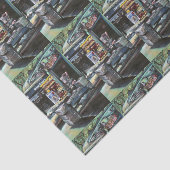 Chrysocolia Morning, Union Square, NYC Tissuepapier (Detail)