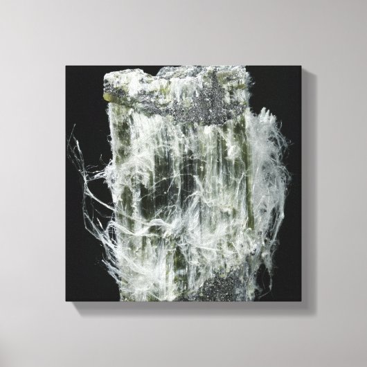 Chrysotiel of wit asbest canvas afdruk (Voorkant)