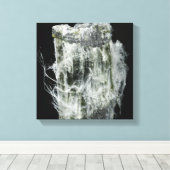 Chrysotiel of wit asbest canvas afdruk (Insitu (Houten vloer))