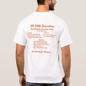 CHS Drumline Shirt (Achterkant)