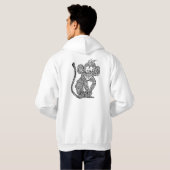 Chu Funky Monkey Hoodie (Achterkant volledig)